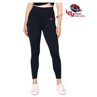 Threadfast: Impact Leggings with Small Viper Vanguard Full Color Logo on Front (Adult, Women)