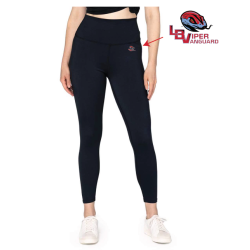 Threadfast: Impact Leggings with Small Viper Vanguard Full Color Logo on Front (Adult, Women)