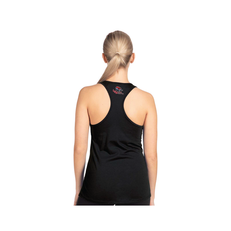 Next Level: Ideal Racerback Tank with Full Color Logo on Back (Adult, Women)